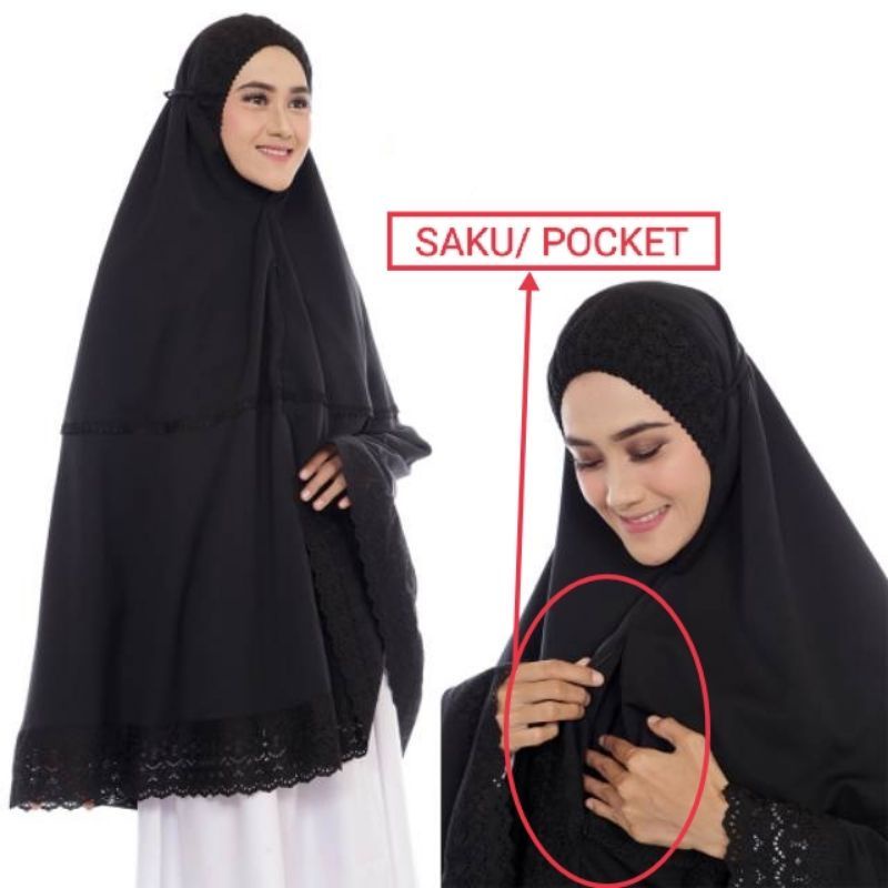 Bergo Umroh dan Haji bergo jumbo