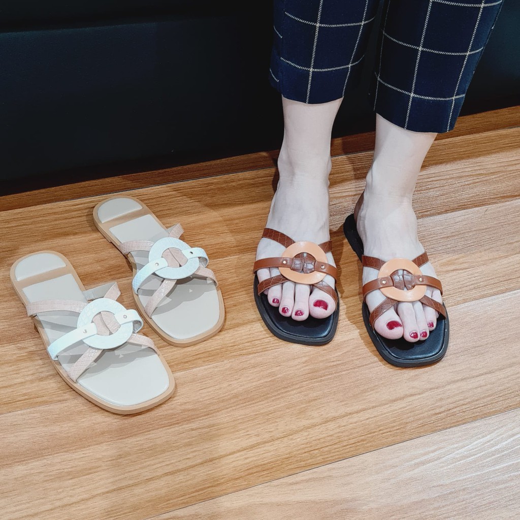 SNL - Sandal Wanita C*K 279 Flat 1,25cm