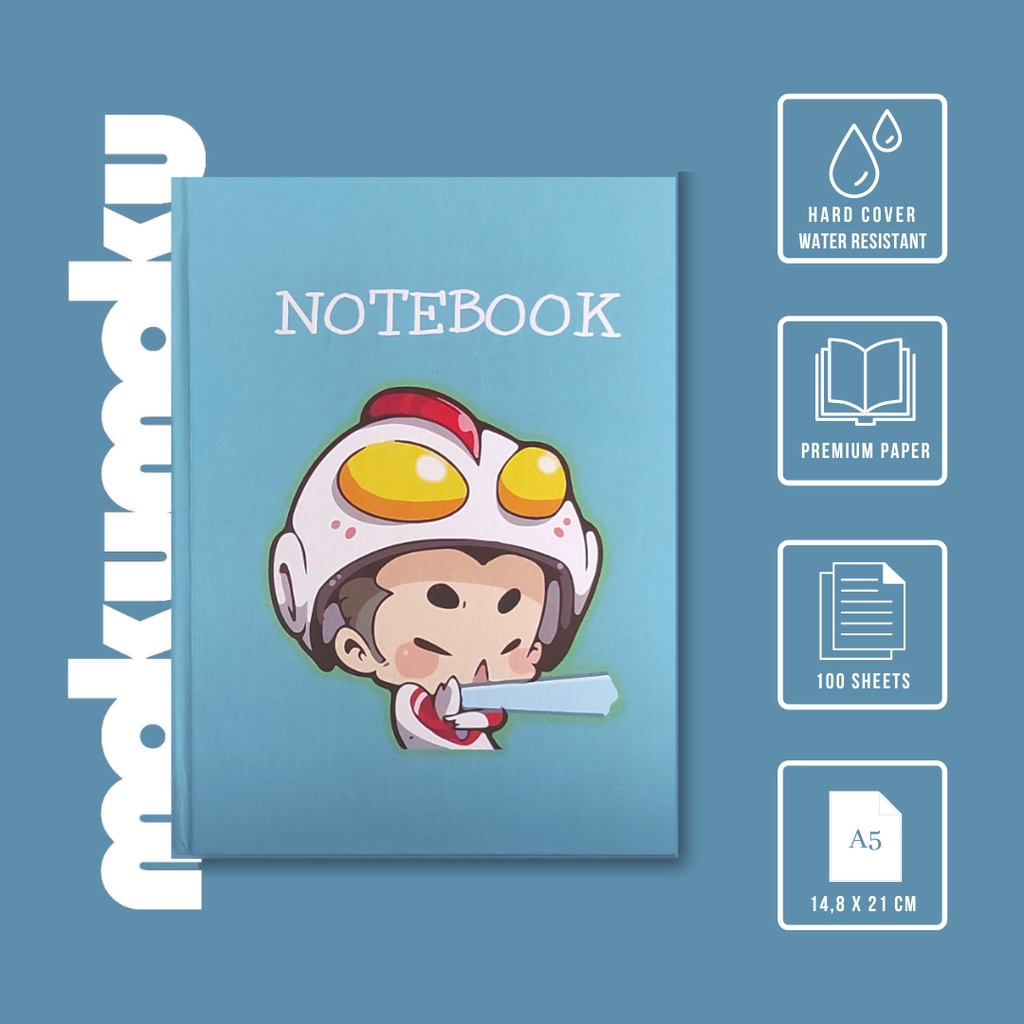 

Buku Tulis / Notebook Hardcover Couple Ultraman