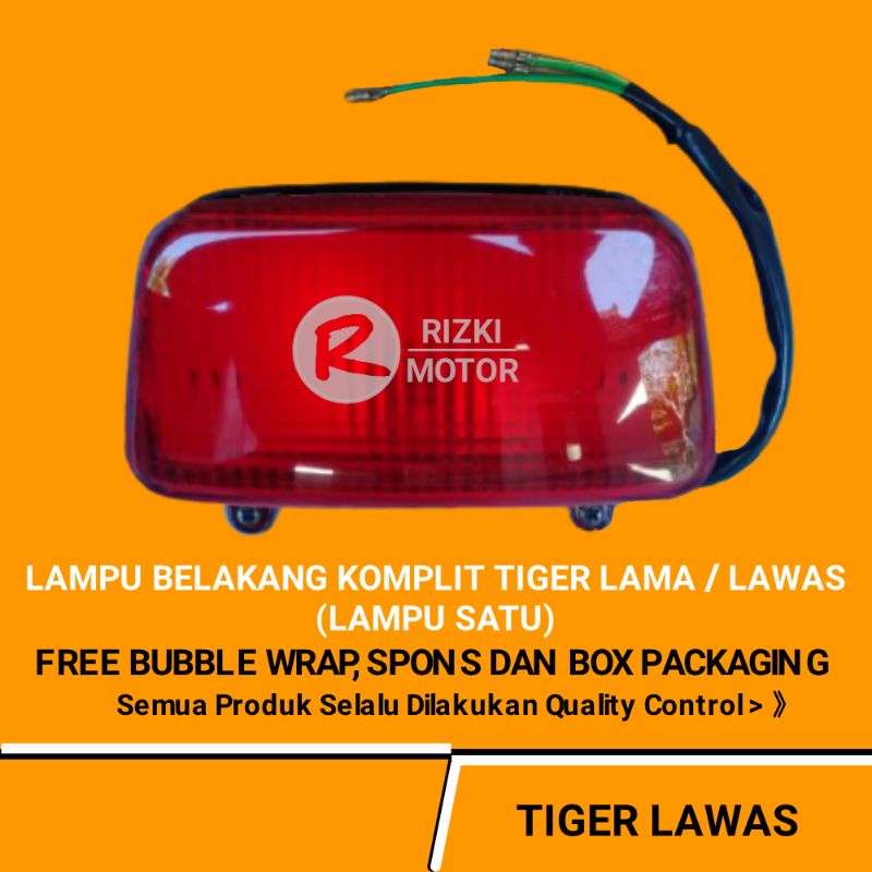 Stop Lamp Assy Lampu Rem Belakang Tiger Lawas Tiger Lama Tilam Tilas Lampu Satu Merk VR