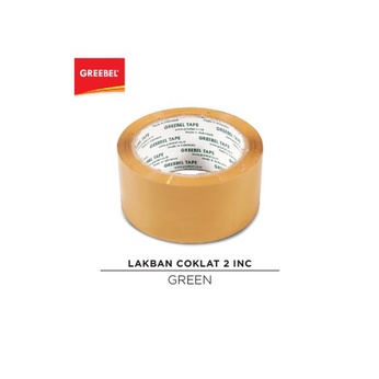 

LAKBAN GREEBEL COKLAT 2 INCH / LAKBAN COKLAT / PCS