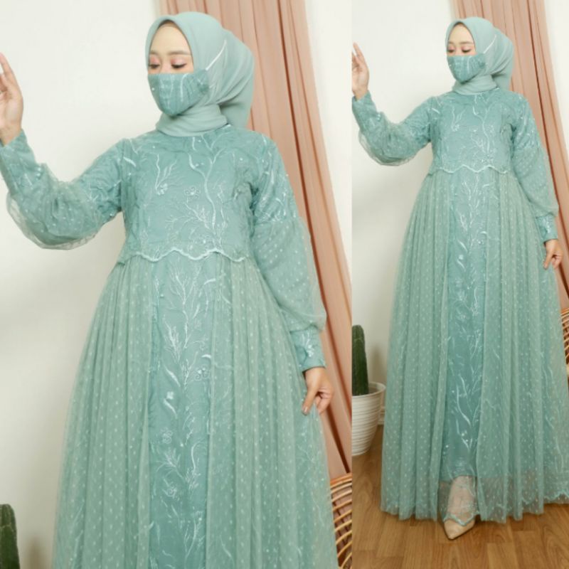 KEBAYA ORIGINAL//GAMIS TILLE DOTTY//By Balli Kebaya