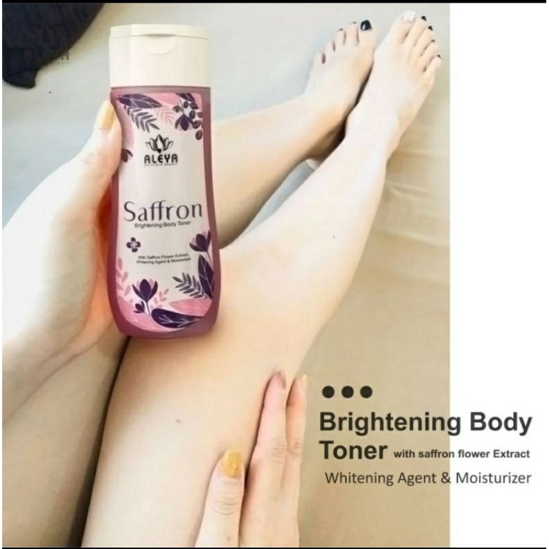 toner badan aleya toner ampuh pemutih badan toner BPOM