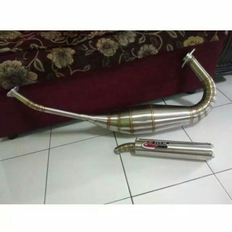 knalpot aitech ninja R RR stainless