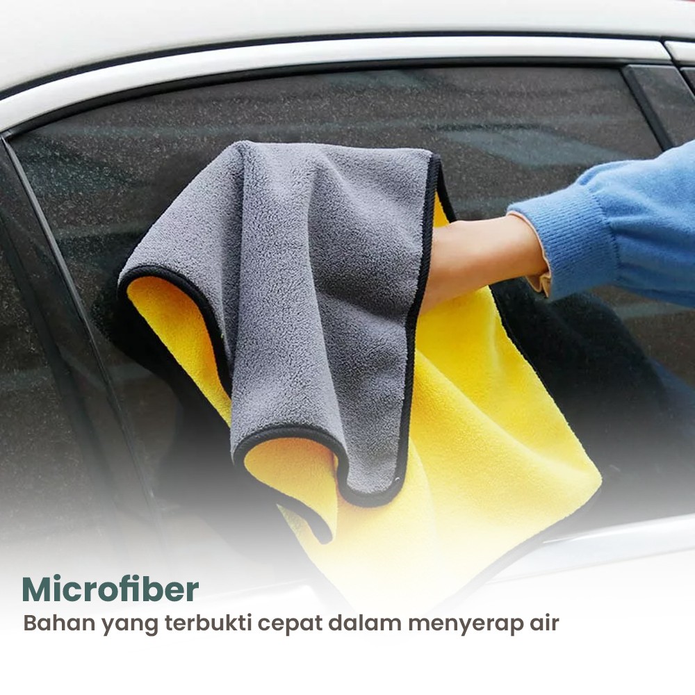 Lap Microfiber 800gsm 45 x 38 cm Paling Tebal