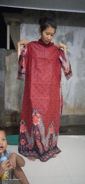 Batik Couple Keluarga Sania Ruffle Ori Ndoro Jowi Dnt Candi