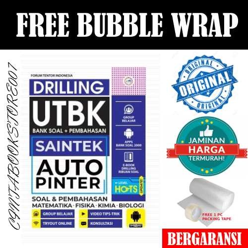 BUKU DRILLING UTBK SAINTEK AUTO PINTER