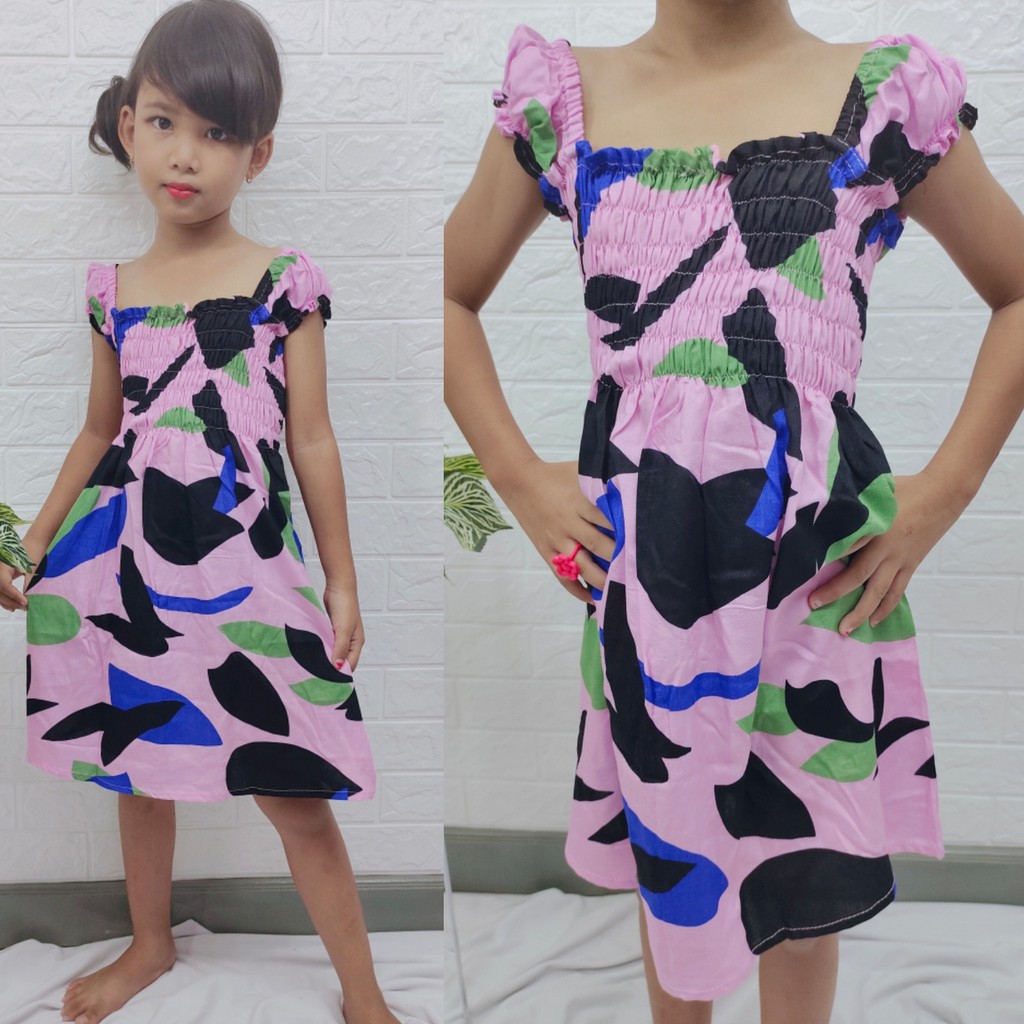 Kiandra - Dress Kerut Anak