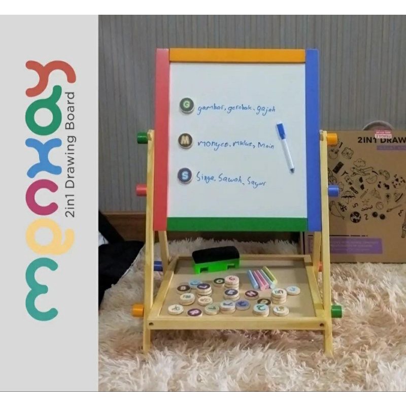 

Papan tulis menkay magnetic