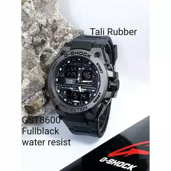 JAM TANGAN G-SHOCK CASIO G8600 METAL GS - pria