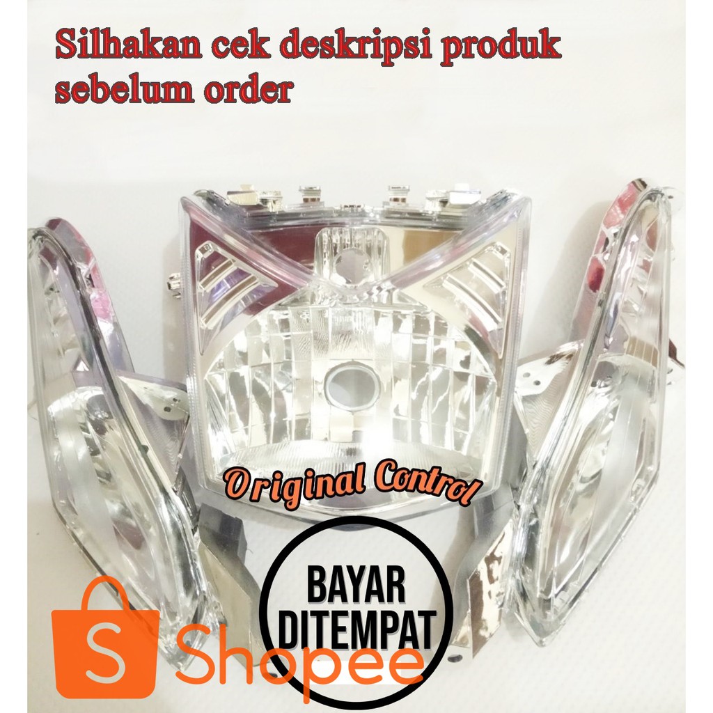 Reflektor beat fi + lampu sein depan beat fi 2012 - 2015