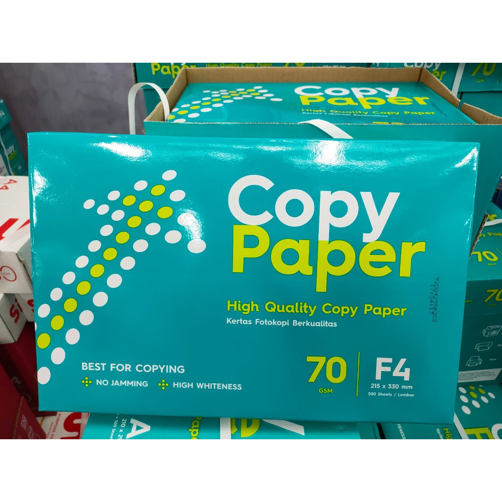 

COPY PAPER KERTAS FOTO COPY F4 70 GSM