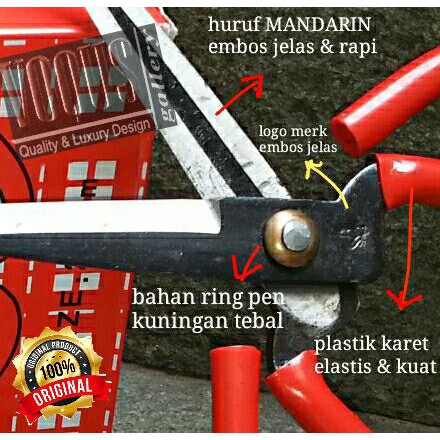 

PROMO Gunting kulit kain karet butterfly 100 % ORI Asli super tajam