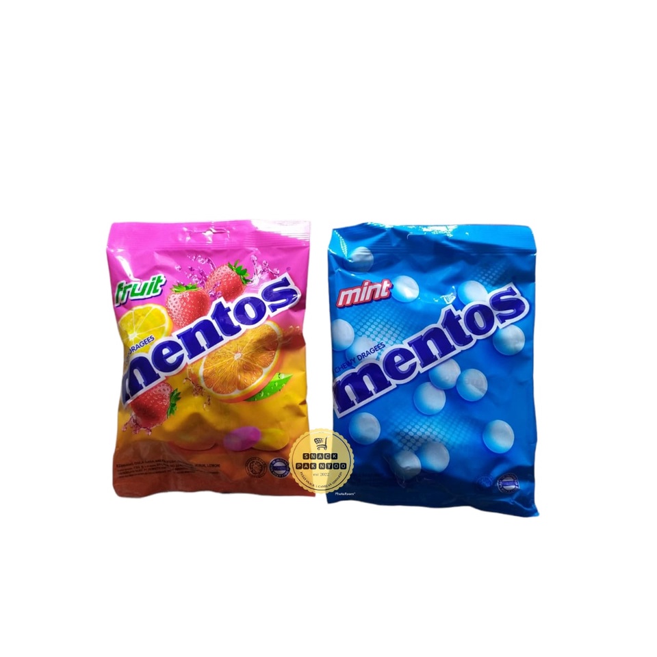 

Permen mentos fruit buah isi 50 pcs/Mentos Mint Halal Ind 40 x 50/Perment Mentos Rasa Buah Ind 40x50/PERMEN MENTOS BUAH 135gr isi 50pcs