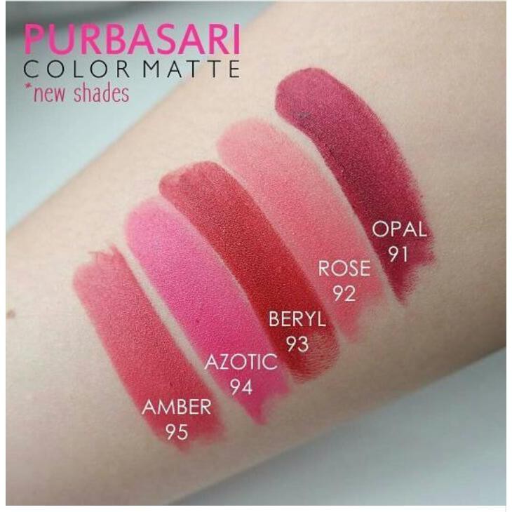 ❤ BELIA ❤ Purbasari Matte Lipstick ❤ 81-95 ❤ BPOM Original