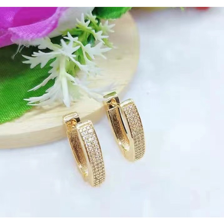 Anting Titanium Mata Full Perhiasan Fashion 203