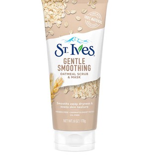Terbaru.. St. Ives Nourished & Smooth Oatmeal Face Scrub
