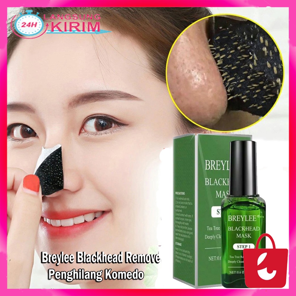 [BISA COD] Breylee Blackhead Remove Penghilang Komedo Pembersih Komedo Masker Komedo