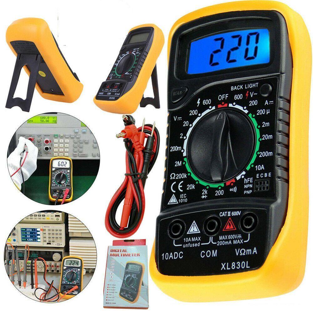 Multimeter Digital LCD Nanas Panas Baru Dual-slope integration Test Leads Current Circuit Tester Buzzer