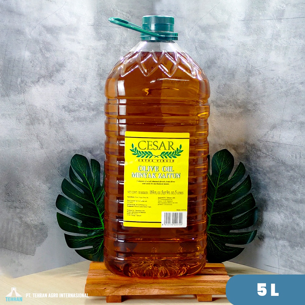

CESAR Extra Virgin / Olive Oil - Minyak Zaitun Merk CESAR - 5L