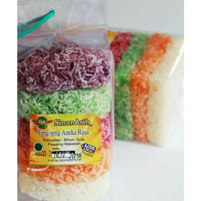 

Teng-Teng aneka rasa SINAR ASIH 250g