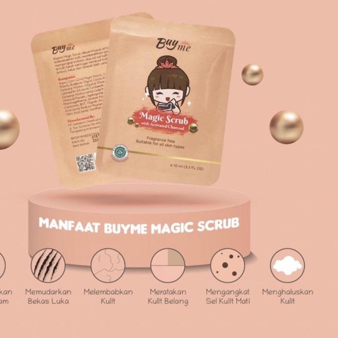 ➣ [READY] BUYME MAGIC SCRUB BODY WASH SUNSCREEN SPRAY SPF 30 BODYWASH BY BUY ME MAGICSRCUB Scrub Vir