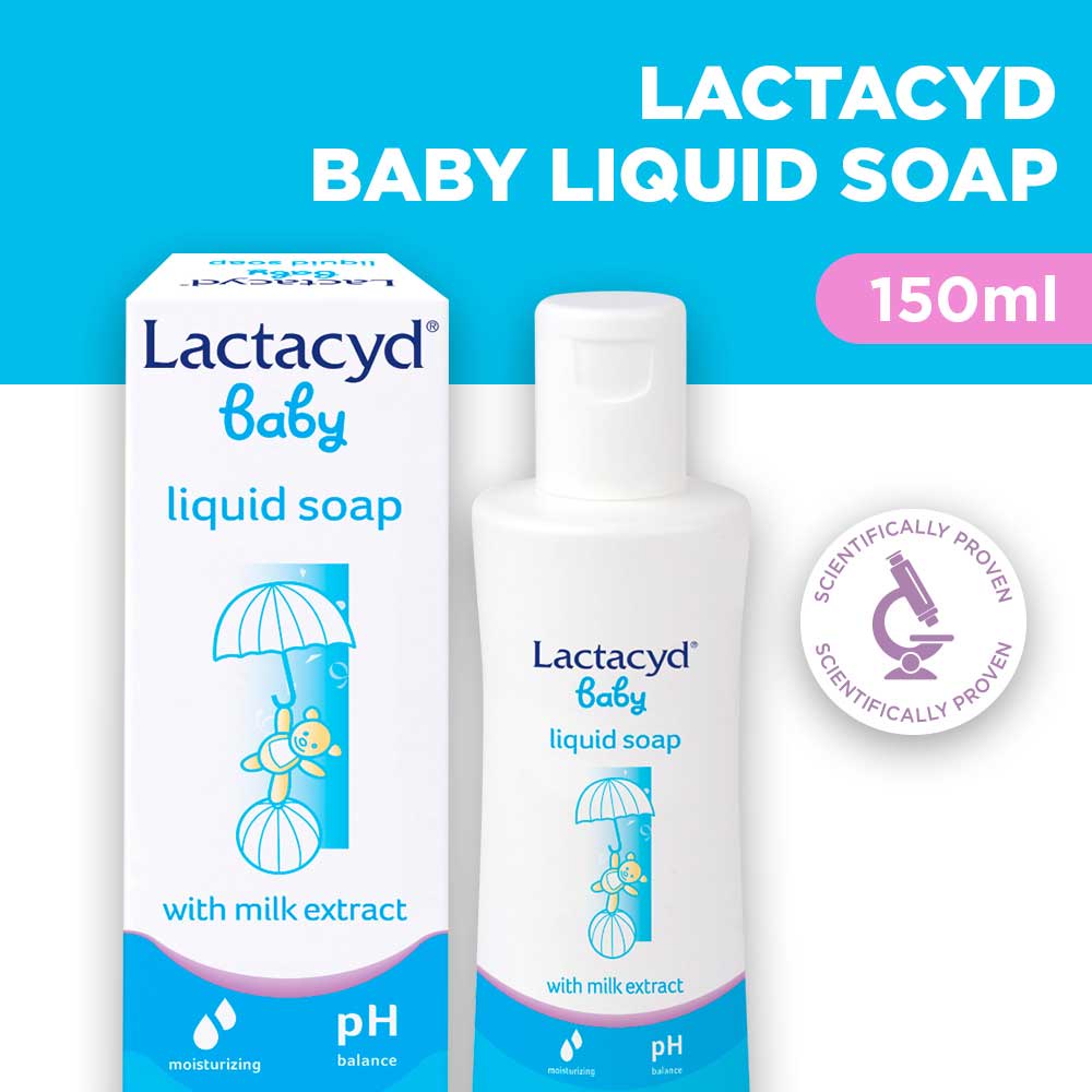 Lactacyd Baby Liquid Soap 150ml (KEMASAN LAMA EXP MAY 2023) ORIGINAL-BPOM