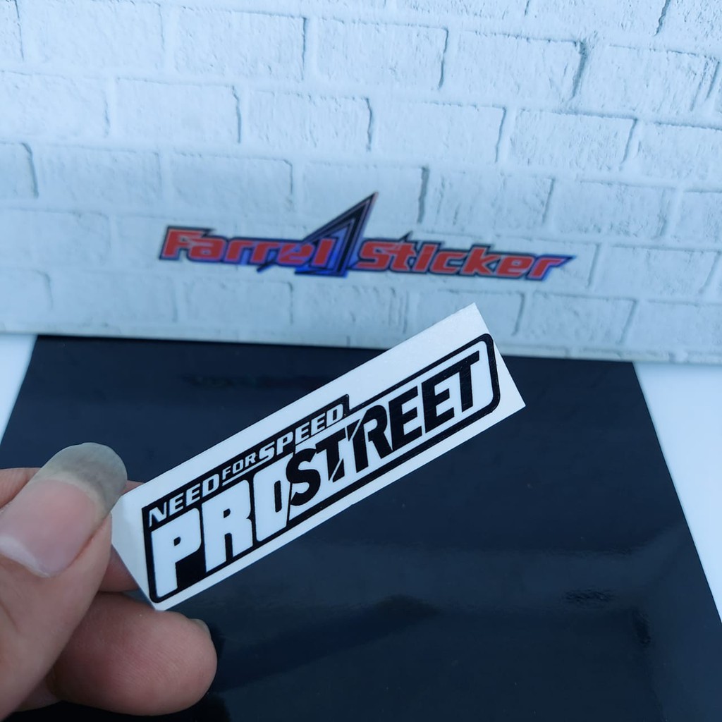 Stiker PROSTREET sticker PRO STREET mini