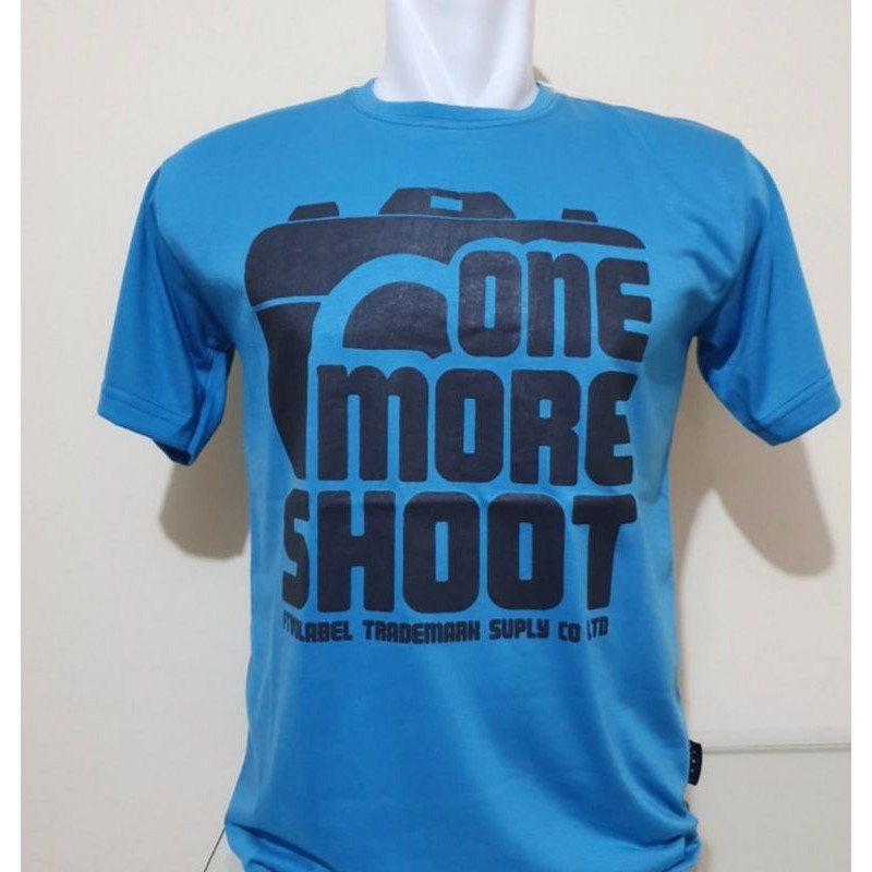 Kaos pria kaos distro atasan pria Onr More biru