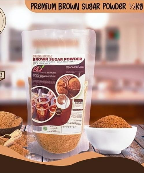 

Brown Sugar Bubuk 500gr - Gula Aren Semut 500gr