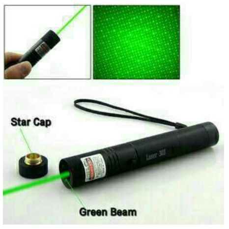 Green laser pointer 303 / laser hijau variasi / laser kunci pengaman