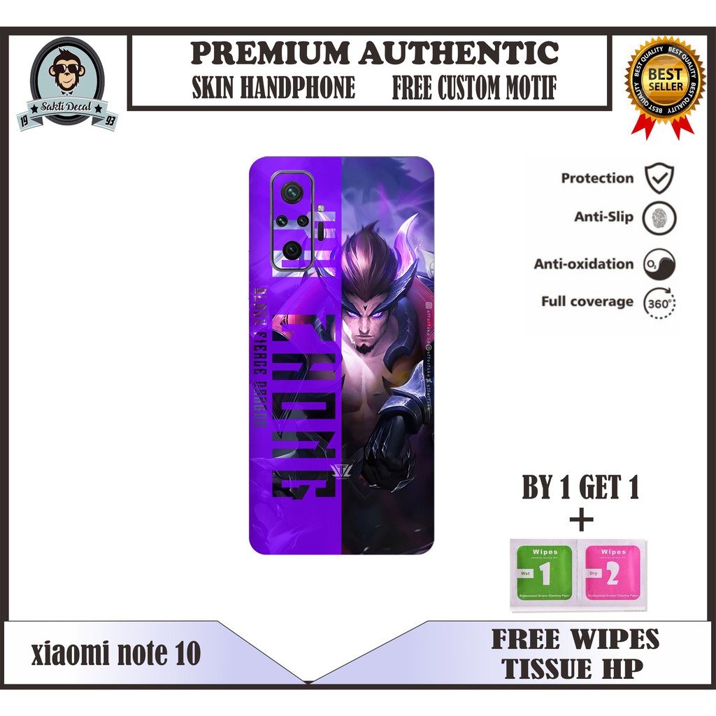 SKIN PROTECTOR HP REDMI NOTE 10 BISA BAYAR DI TEMPAT