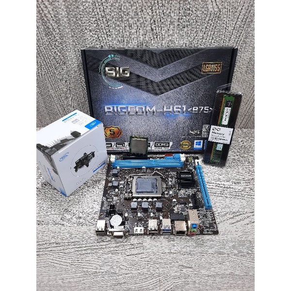 Paket Murah Proc Core i3 3240 // Mobo H61 BIGCOM // Ram 4Gb BIGCOM