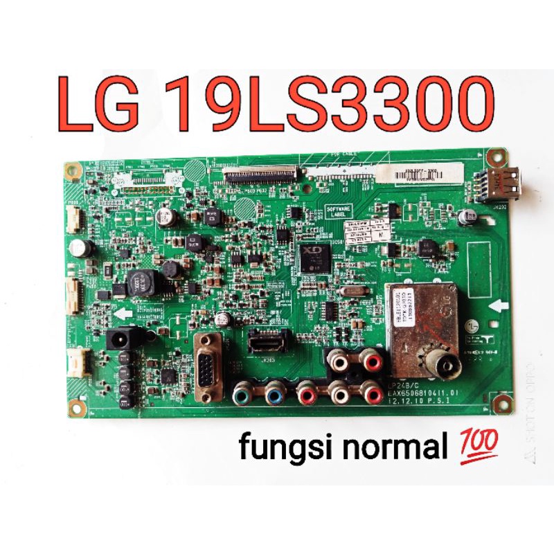 Mainboard TV LG 19LS3300 / MB Tv LG 19LS3300 / MB 19LS3300