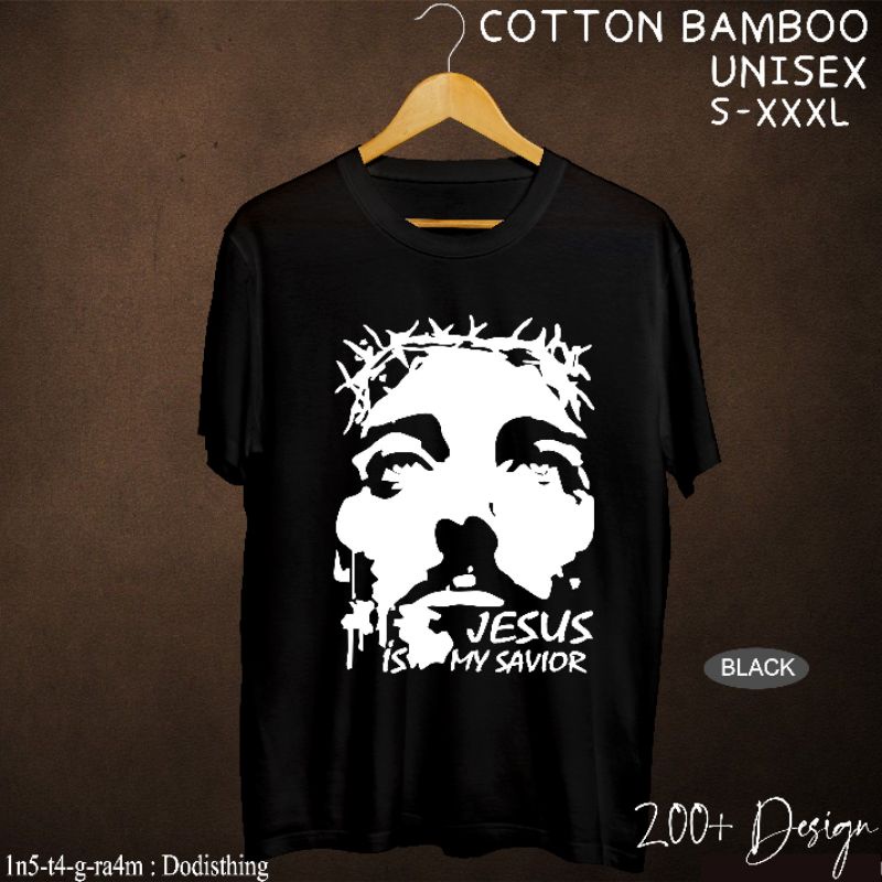 KAOS ROHANI BIG SIZE XXL-XXXL JESUS MY SAVIOR