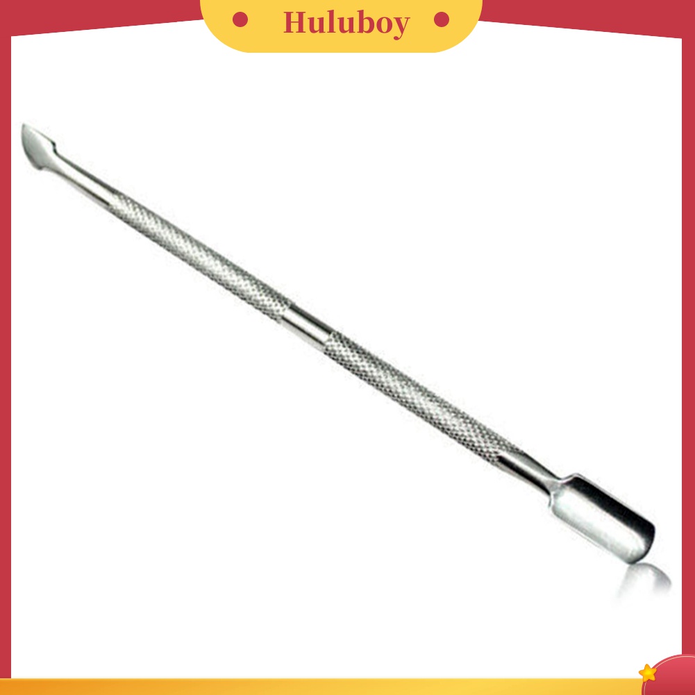 Huluboy Huluboy♡ Alat Pendorong Kutikula / Penghapus Kutek UV Gel Soak Off Untuk Manicure