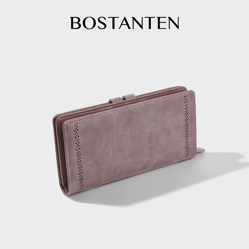 Bostanten Wanita Dompet Dompet Panjang Untuk Dompet Vintage