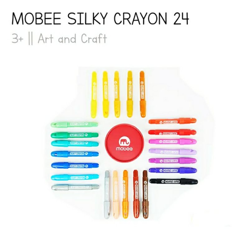 

Mobee Silky Crayon 24