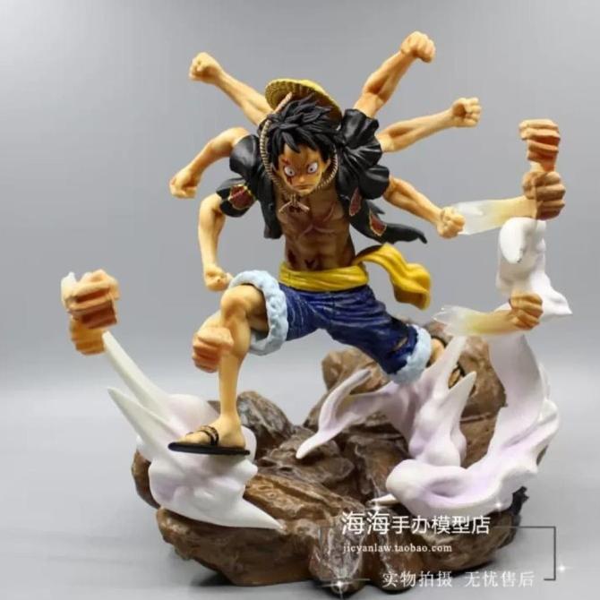 Diskon Action Figure Anime Monkey D Luffy One Piece P.O.P Xxl Pvc Non Cod