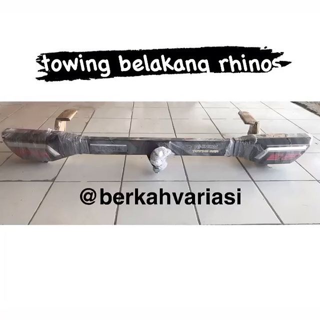 Towing bar blkng Rhinos mobil rush 2018