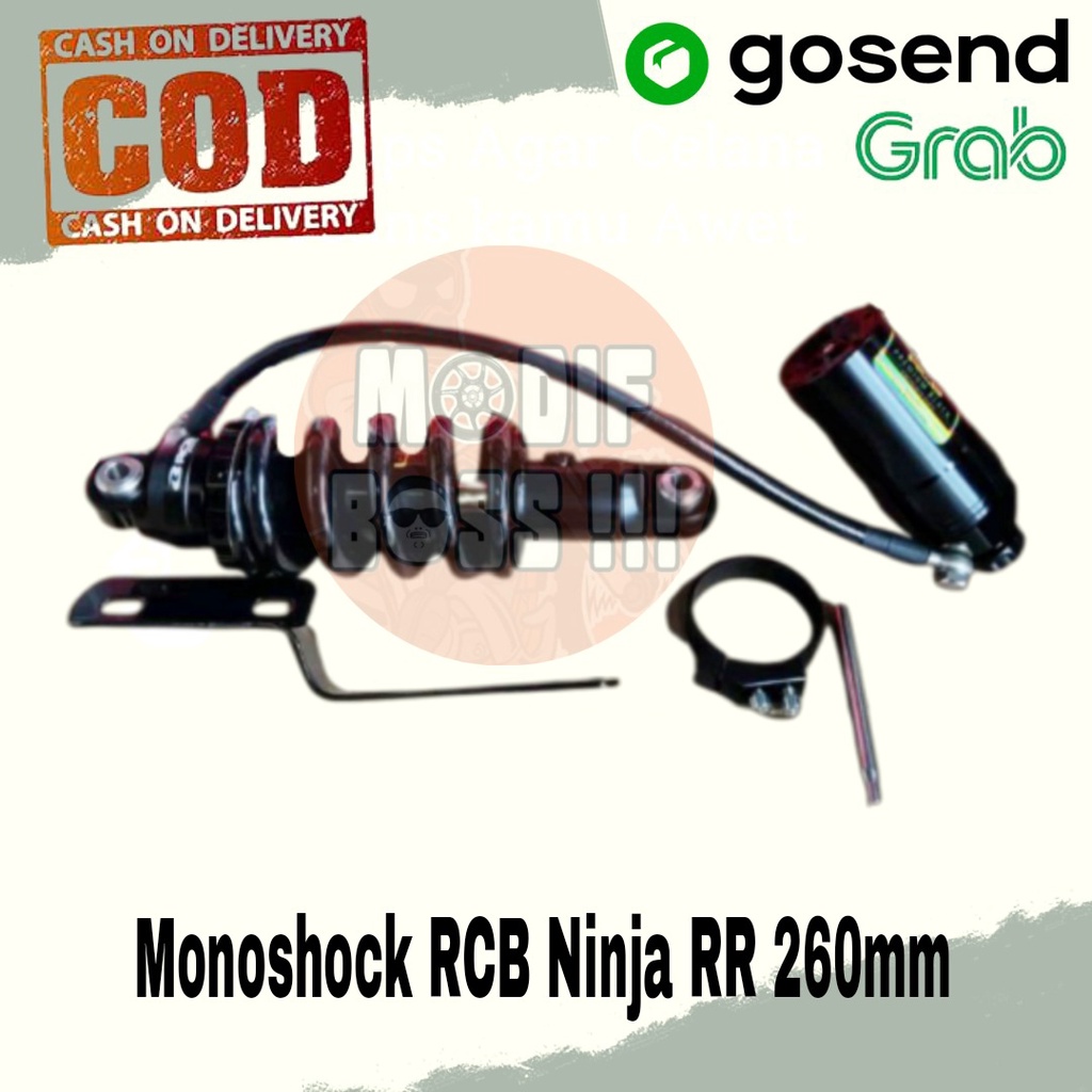 monoshock rcb ninja rr krr (N) DB LINE 2 premium black 260mm
