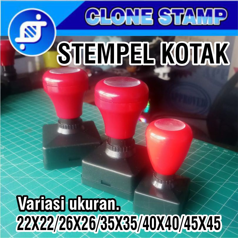 

Stempel Otomatis/Flash Kotak