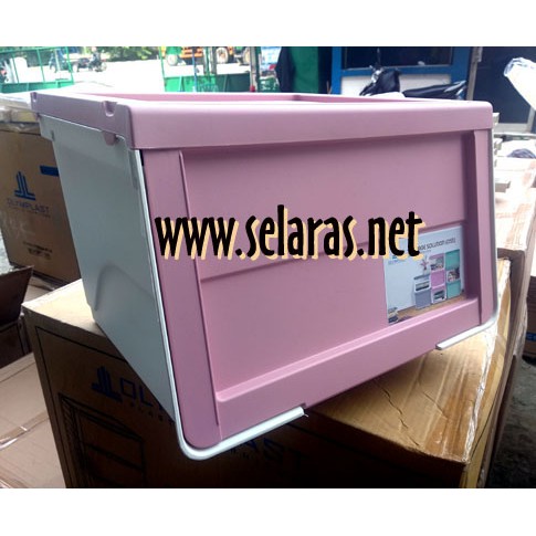 Rak penyimpanan susun plastik pintu geser Olymplast OSS Rak penyimpanan susun plastik pintu geser Olymplast OSS