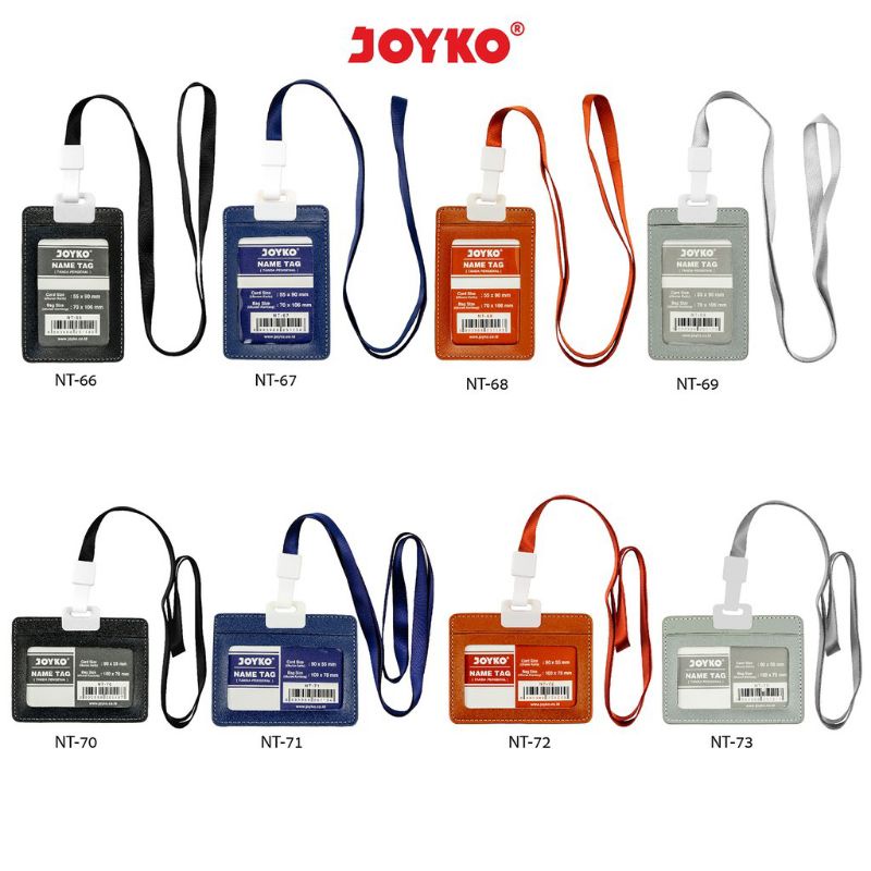 

Name Tag Tali Tanda Pengenal Kalung Kartu Nama Kulit Lanyard