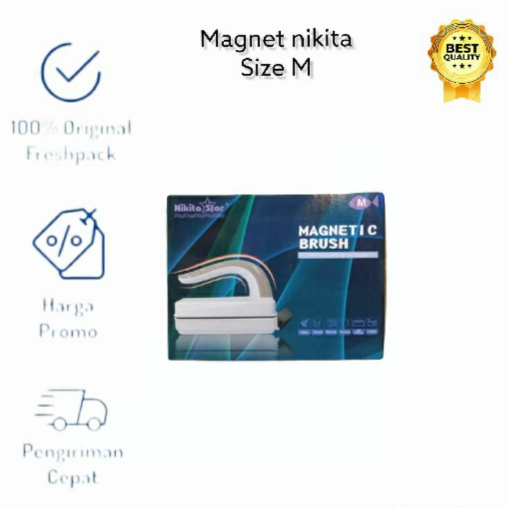 SIKAT MAGNET SIZE M  MEDIUM / MAGNETIC BRUSH AQUARIUM NIKITA STAR