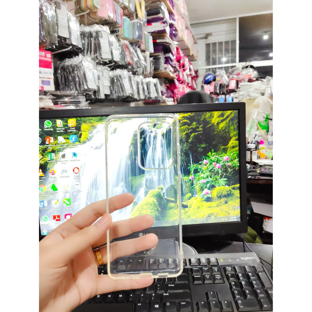 SoftCase OEM Transparan Samsung S20 Ultra 6.9 Inchi Clear Ultra Thin TEBAL 2.0mm SUPER CLEAR