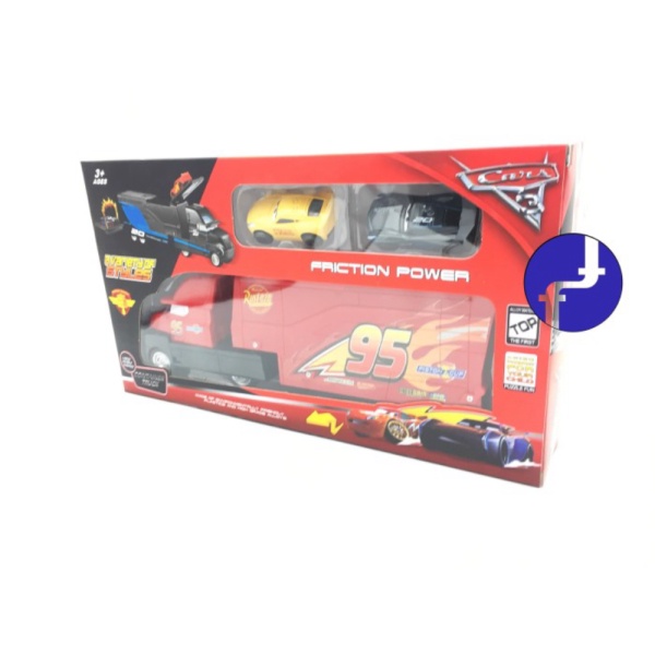 

Isi Mobil Unik Mainan Truck 3 JH933-32 Container 2 CARS Limited Alloy 95 Anak CARS