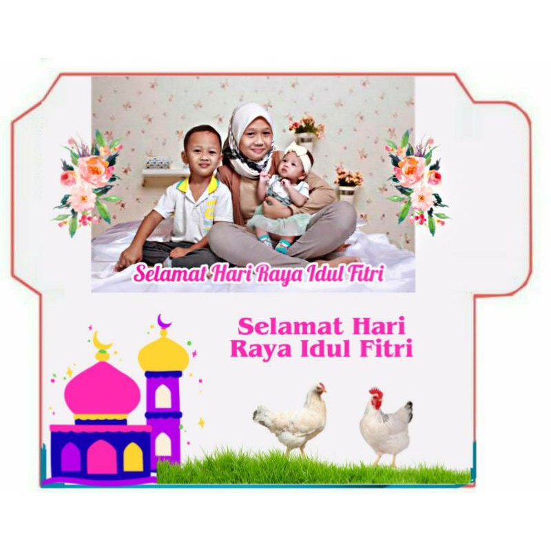

AMPLOP ANGPAO LEBARAN CUSTOM PAKE FOTO