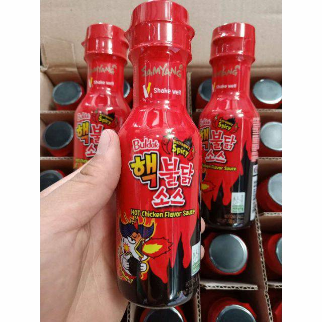 

samyang hot chicken flavor sauce extremely spicy