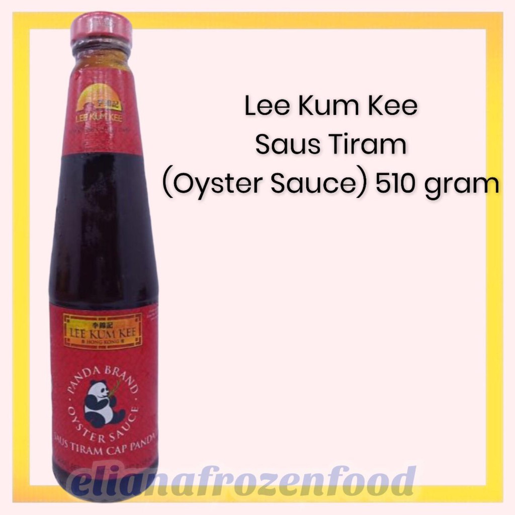 

LEE KUM KEE SAUS TIRAM CAP PANDA 510 GRAM / OYSTER SAUCE HALAL